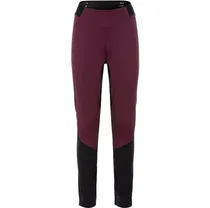 Pyöräilyhousut Vaude Naisten Posta Warm Tights II Cassis